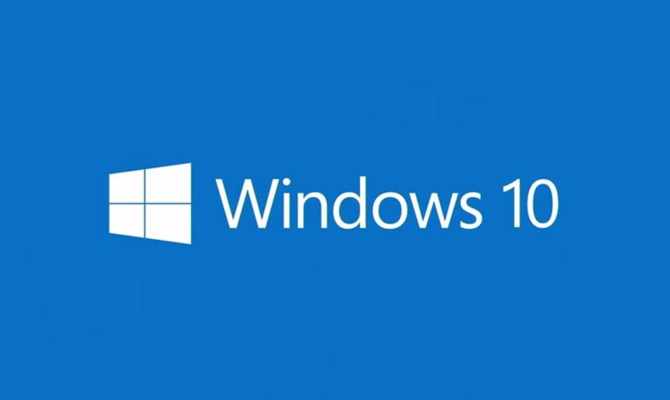 Windows 10 Logo In Blue